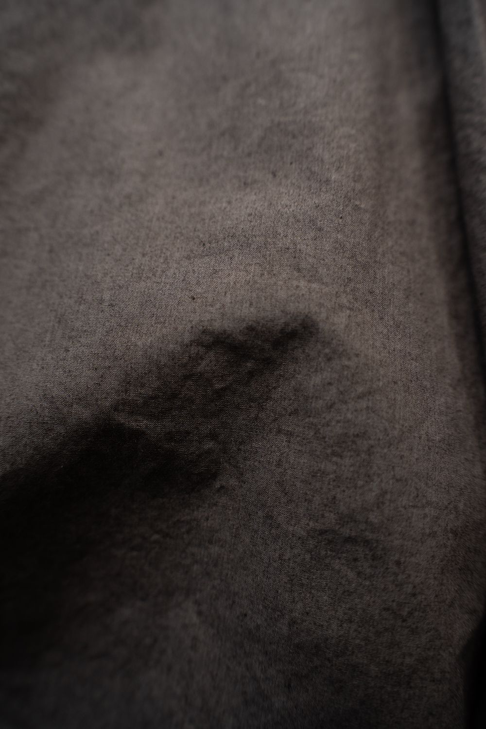 【26SS】ガーメントダイワンタックパンツ(BROWN CHARCOAL)