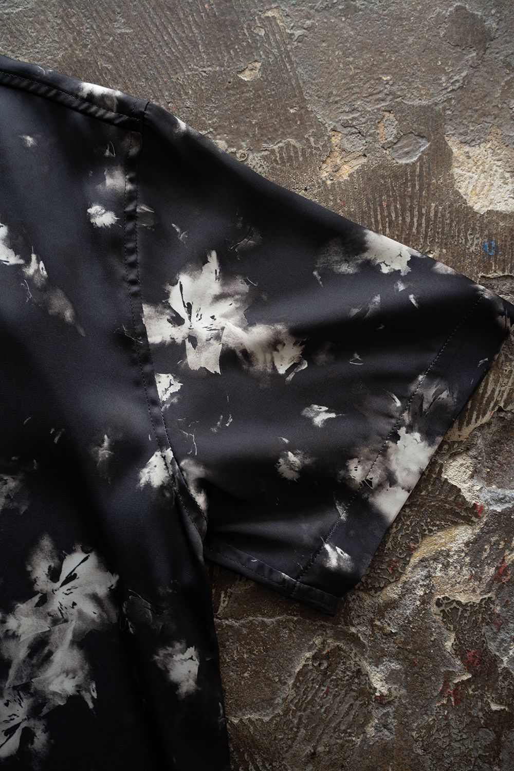 【26SS】Floral S/S Shirt/フローラルショートスリーブシャツ(BLACK)