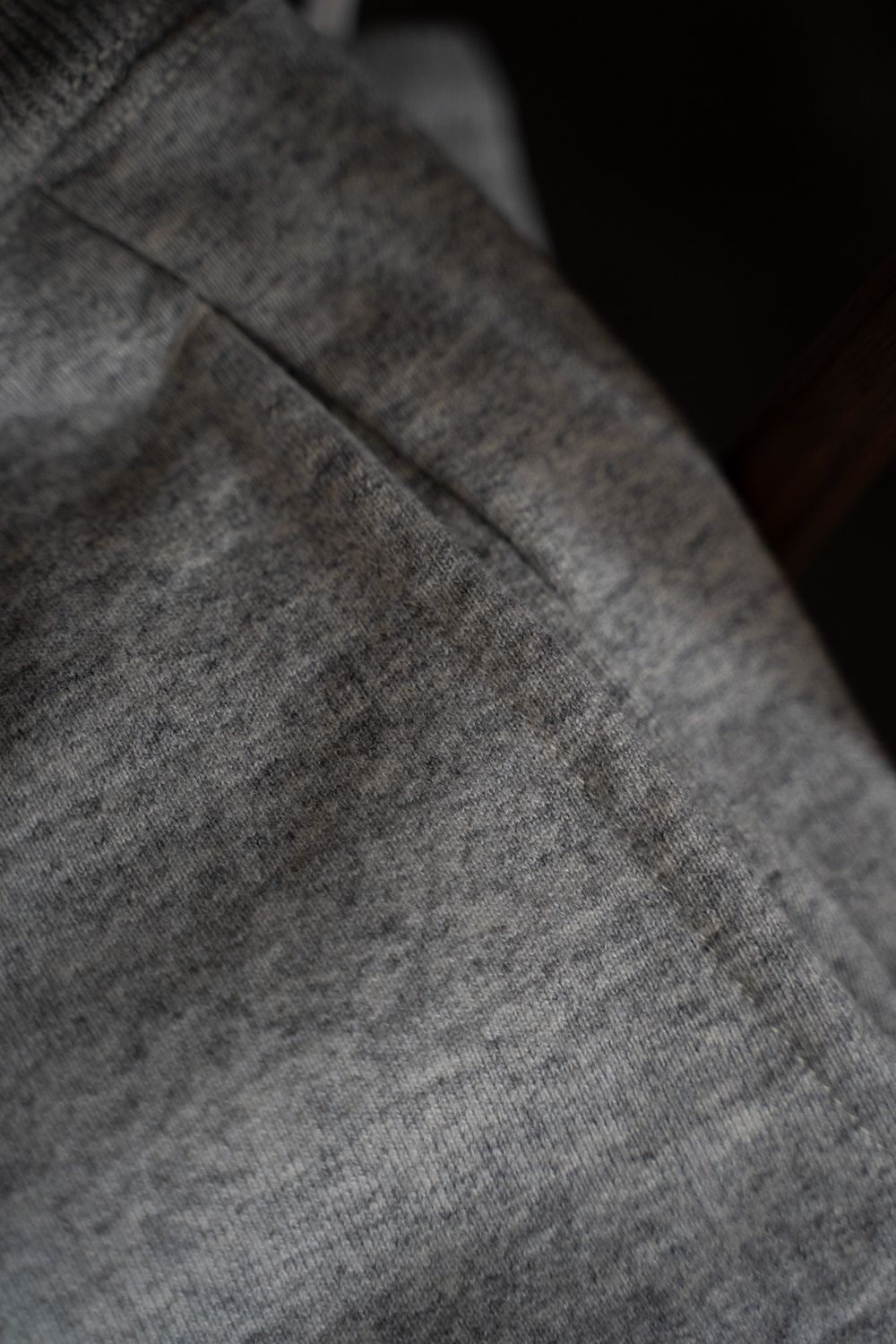 【ラスト1点】wool french terry truck pants/ウールフレンチテリートラックパンツ(LIGHT GRAY)
