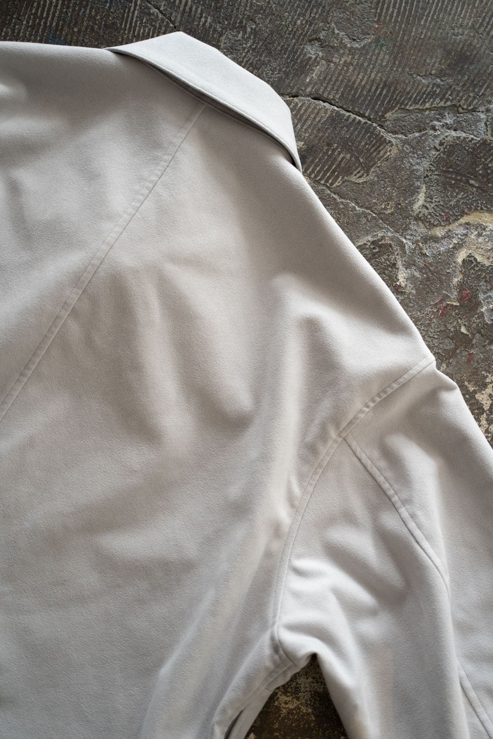 【26AW】フェイクスウェードブルゾン(TAUPE)