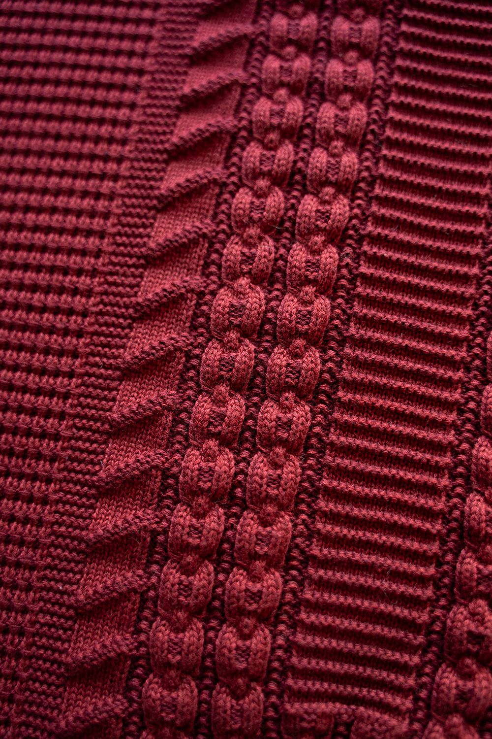 YASHIKI - 【ラスト1点】Akigumo Cardigan(BURGUNDY) | Salty YASHIKI - 【ラスト1点】Akigumo Cardigan(BURGUNDY) | Salty