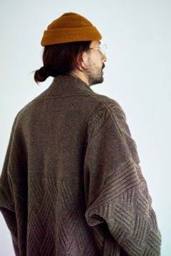 【22AW】Yagasuri Knit Cap(MUSTARD)