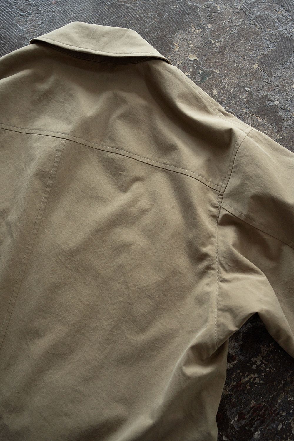 【ラスト1点】【26AW】Cotton Twill Half Coat(BEIGE)