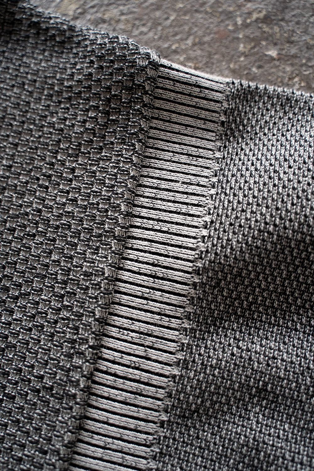YASHIKI - 【ラスト1点】【25SS】Seihaku Knit(MIX GRAY) | Salty