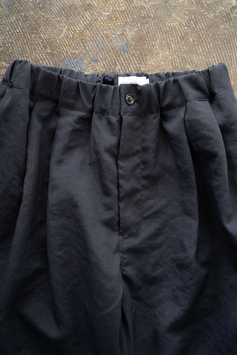 【ラスト1点】【25SS】ポリエステルオックス2タックイージースラックス(NAVY)