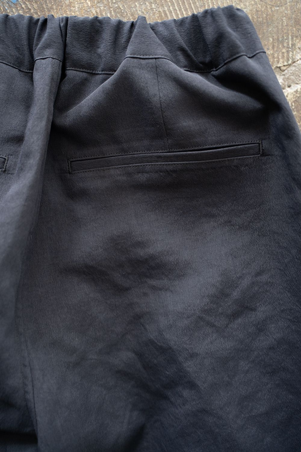 【ラスト1点】【25SS】ポリエステルオックス2タックイージースラックス(NAVY)