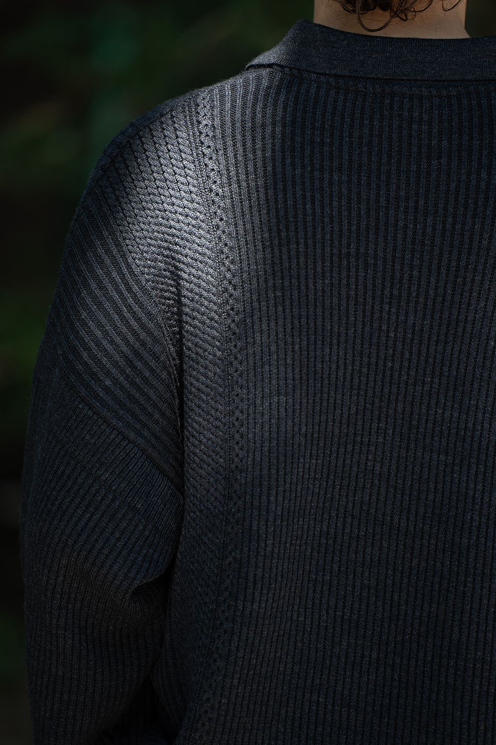 【26AW】Teriha Zip Polo(NAVY)