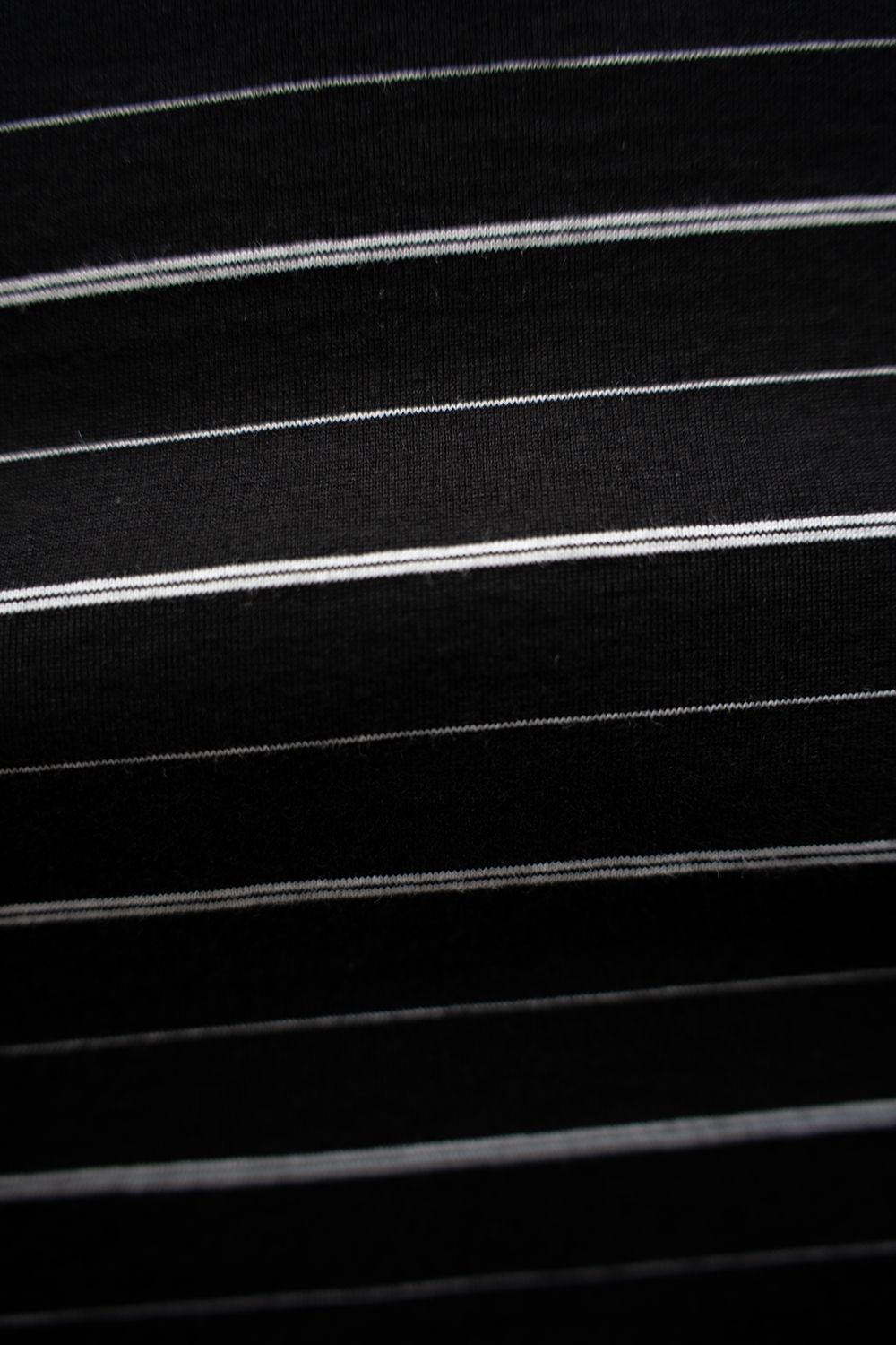 【26SS】ボーダーTシャツ(BLACK×WHITE)