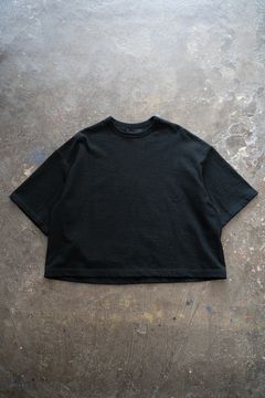 【ラスト1点】【24SS】Vintage Wide Crop P/O/ヴィンテージワイドクロッププルオーバー(BLACK)