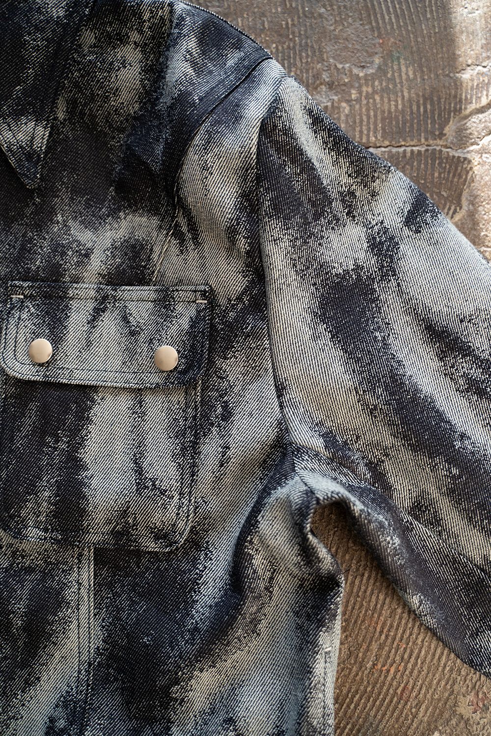 【ラスト1点】【23AW】ウエスタンブルゾン(JQ DENIM)