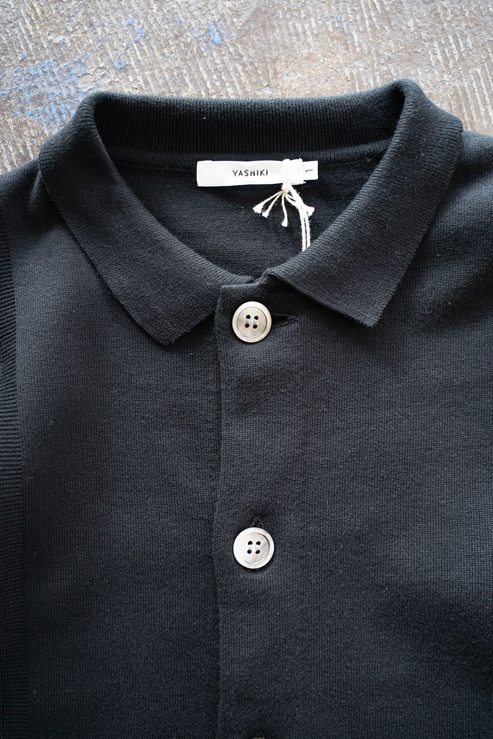 YASHIKI - 【ラスト1点】【23SS】Hanaakari Collar Cardigan(BLACK ...