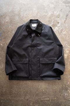 【ラスト1点】【24AW】コーデュロイ切り替え3レイヤーブルゾン(BLACK NAVY)