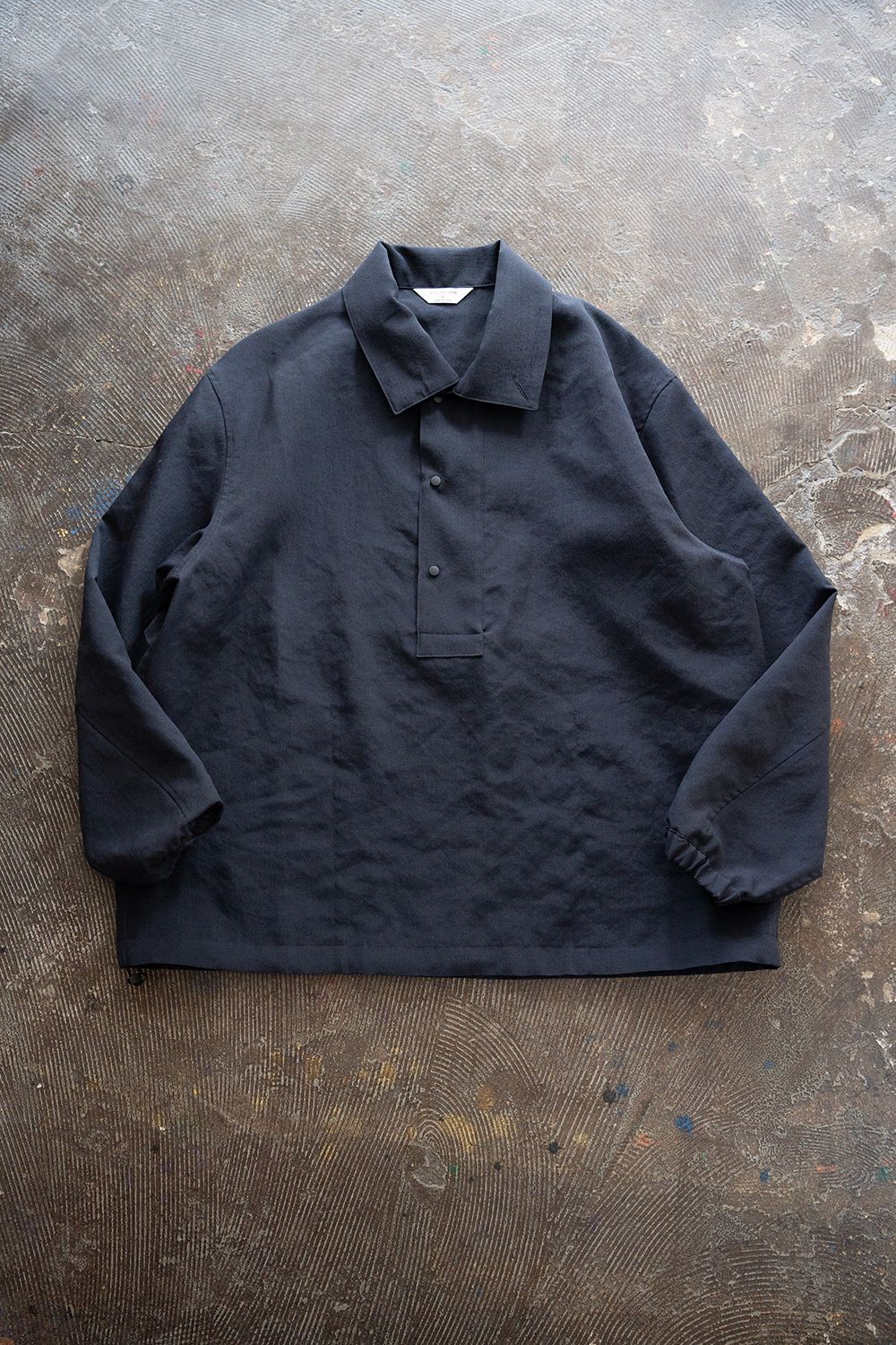 【25AW】撥水ナイロンアノラック(NAVY)