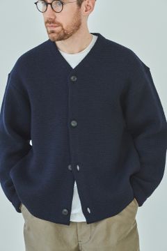 STILL BY HAND - 【ラスト1点】【22AW】英国羊毛ニットブルゾン 