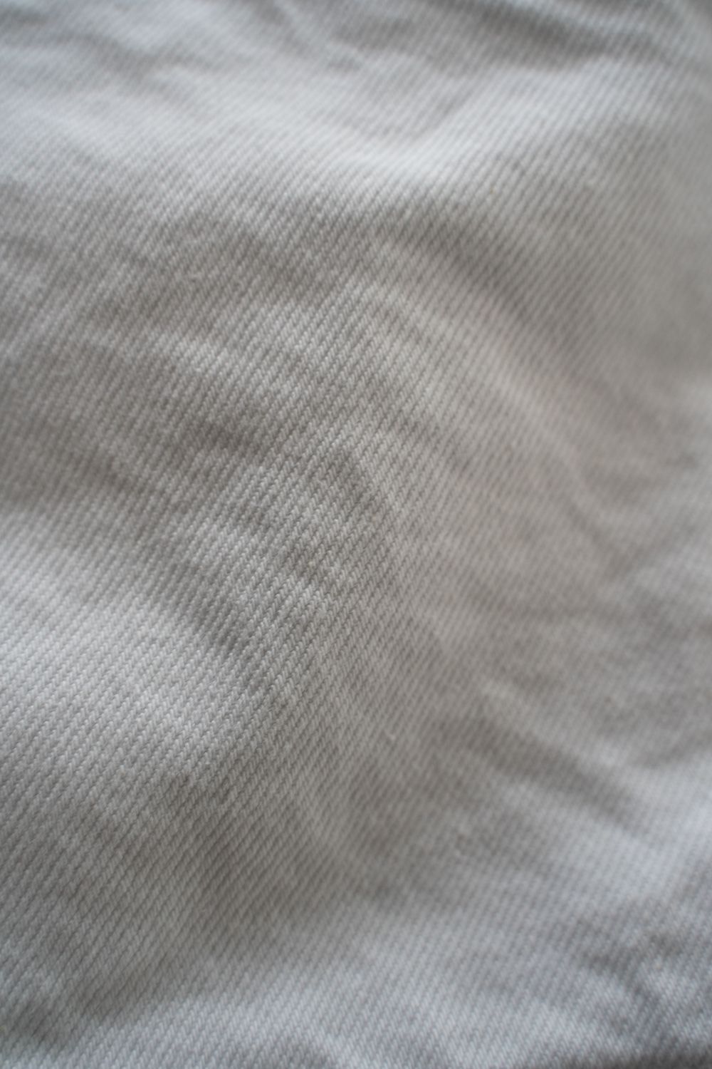 【26SS】11.5ozデニムブルゾン(ASH WHITE)