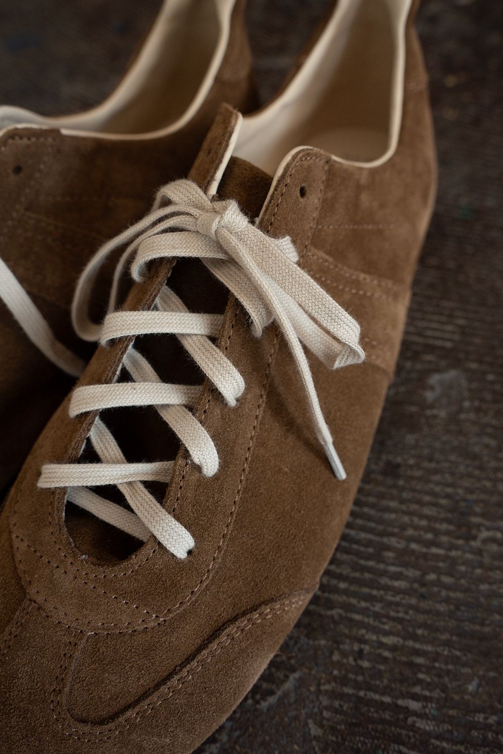 【26AW】REPRODUCTION OF FOUND×STILL BY HAND Sneaker '26 スウェードスニーカー(BROWN)