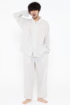 【ラスト1点】【23SS】"week"pajama【セットアップ】(LIGHT GRAY)