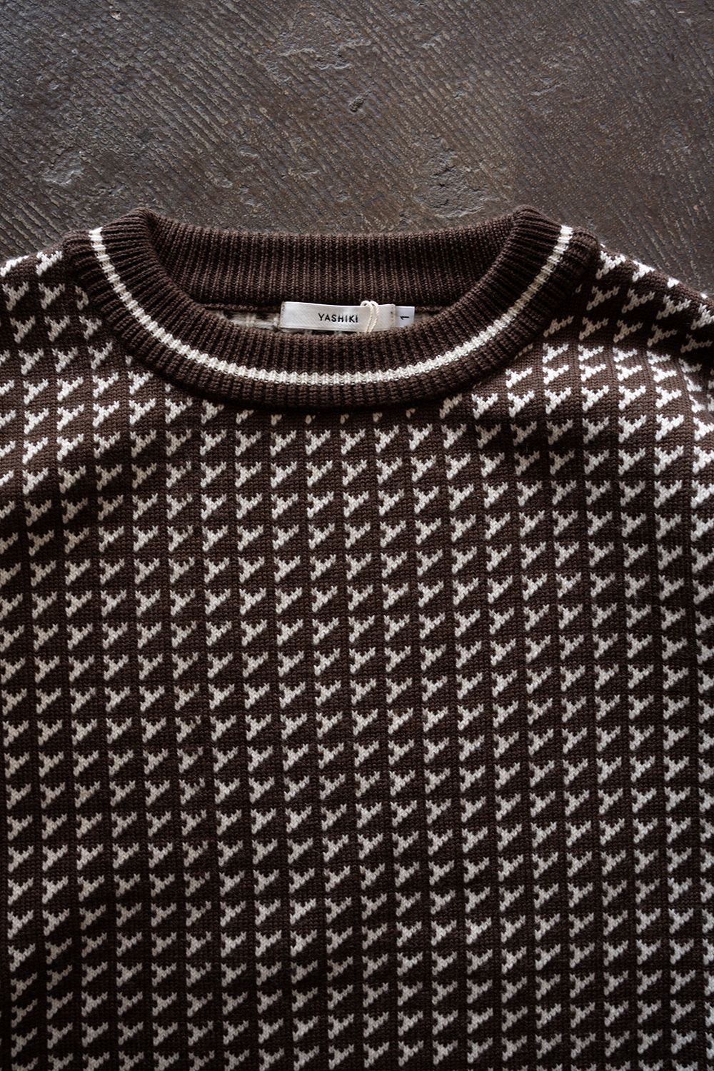 【26AW】Shinsetsu Knit(BROWN)