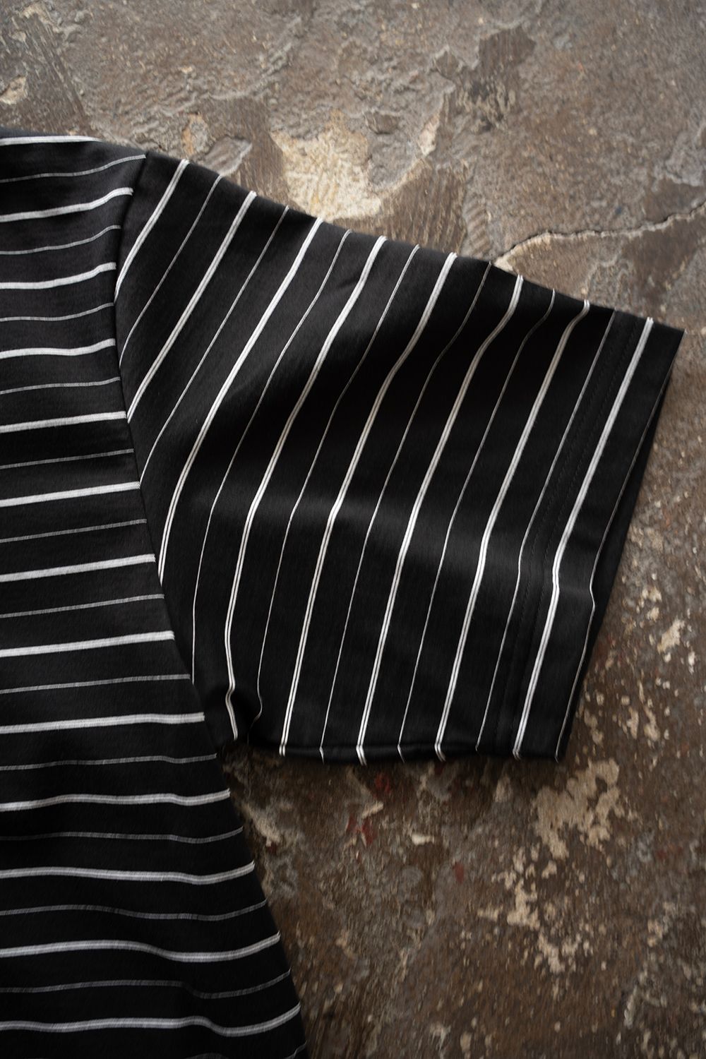 【26SS】ボーダーTシャツ(BLACK×WHITE)