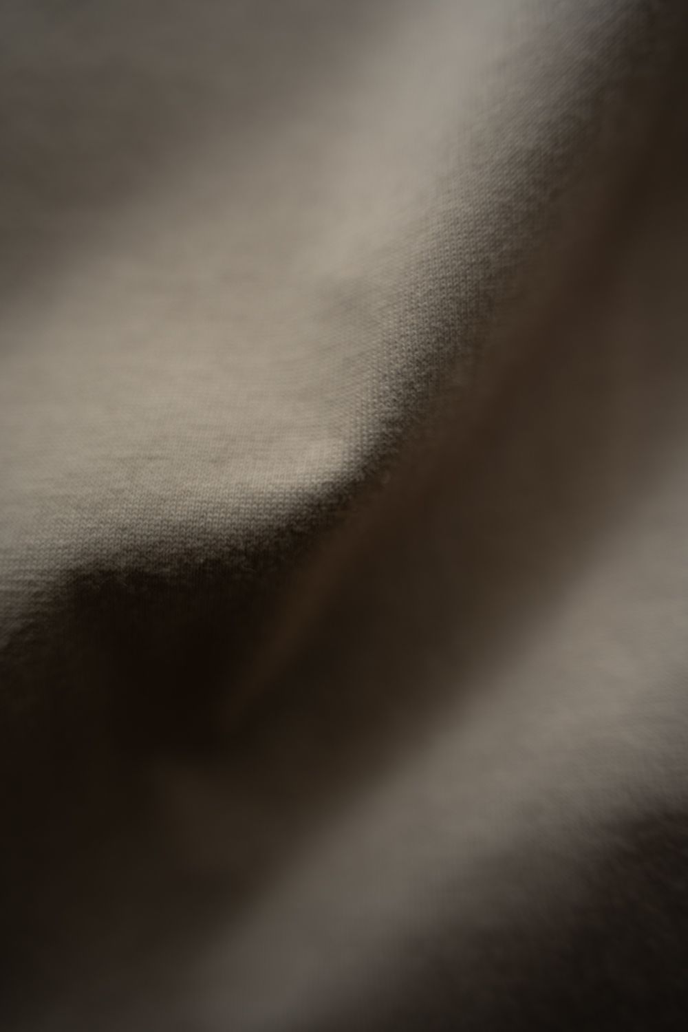 【26SS】オーバーサイズネックリブTシャツ(SAND BEIGE)