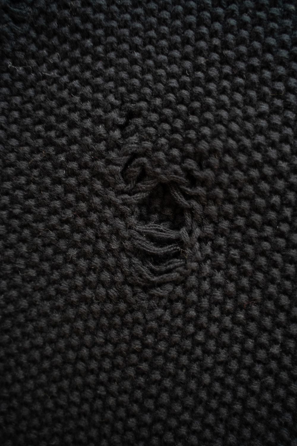 【ラスト1点】【24SS】Damage Knit Cardigan/ダメージニットカーディガン(BLACK)