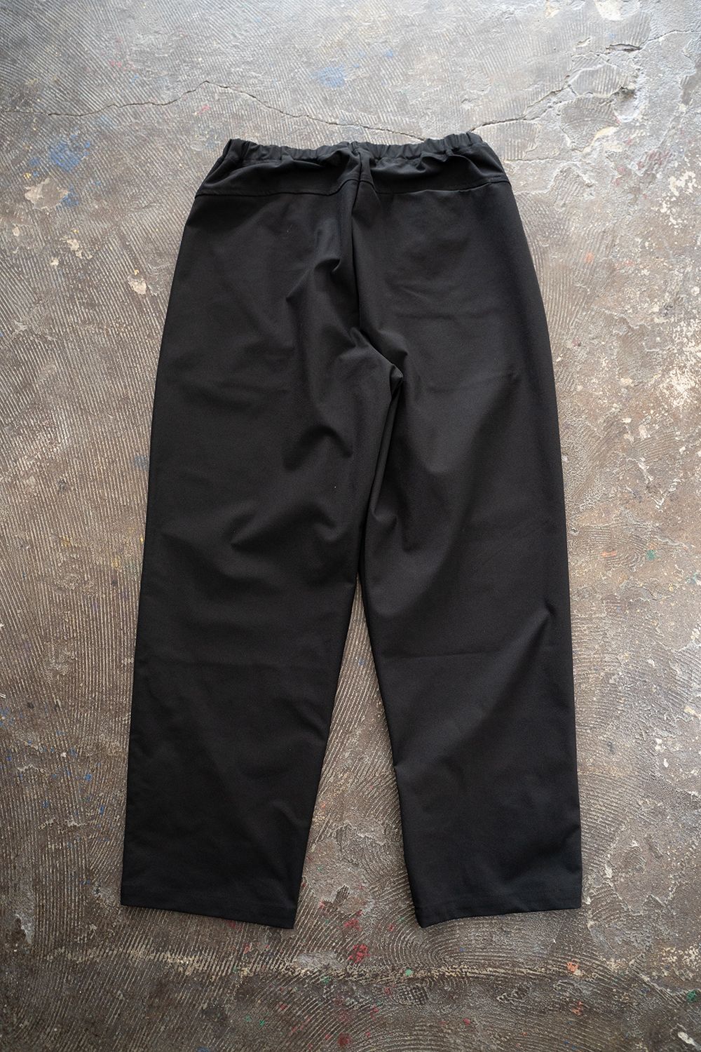 【ラスト1点】【25SS】ポリエステルジャージーイージーパンツ(BLACK)