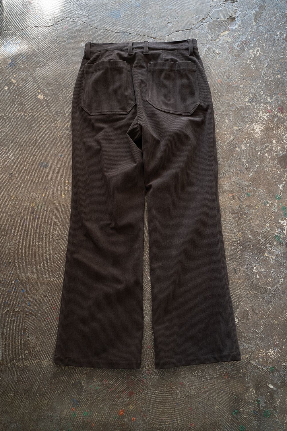 SAYATOMO - 【ラスト1点】【24AW】1-Tack Corduroy Bootcut