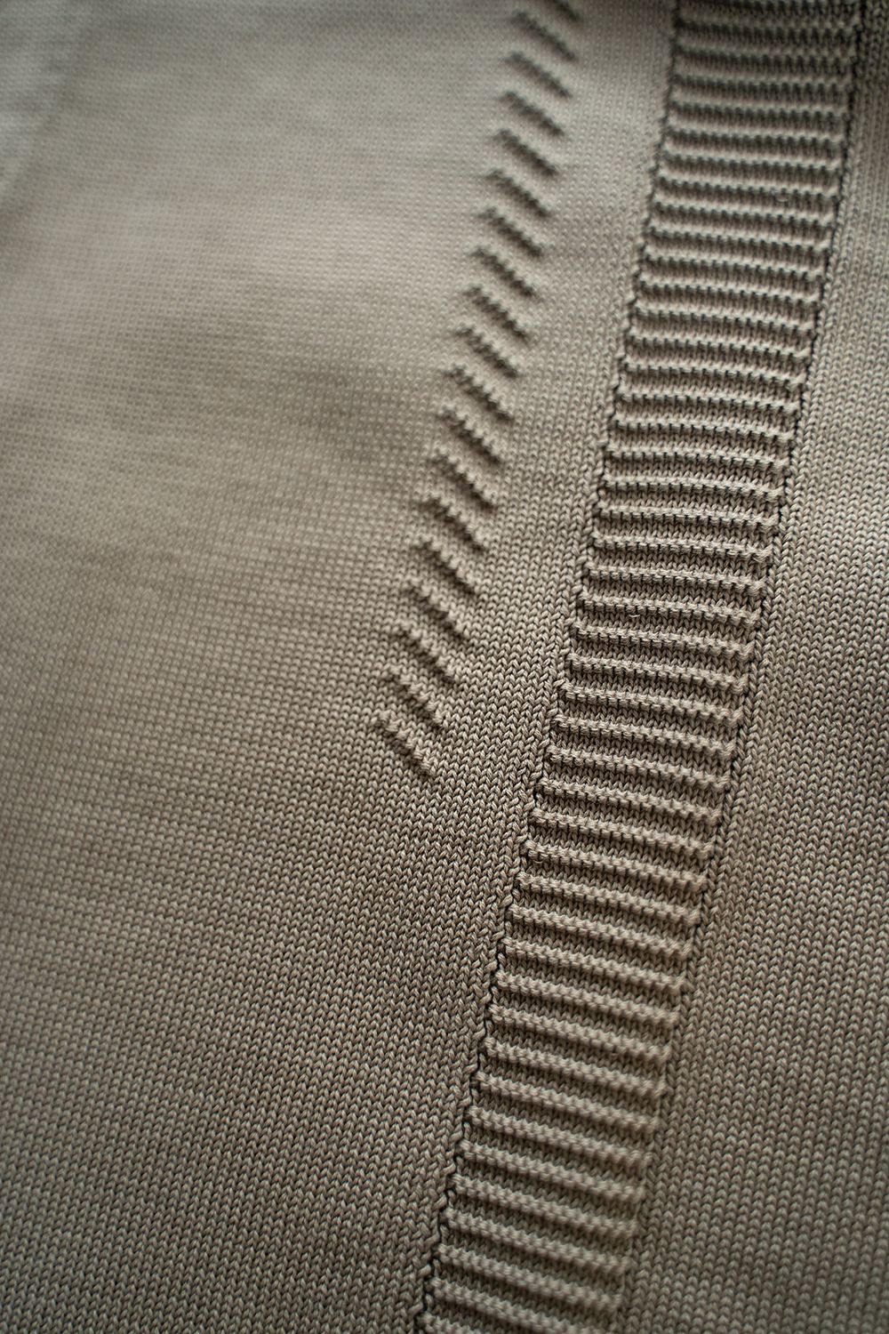 Yonaga Zip Cardigan(GREIGE)