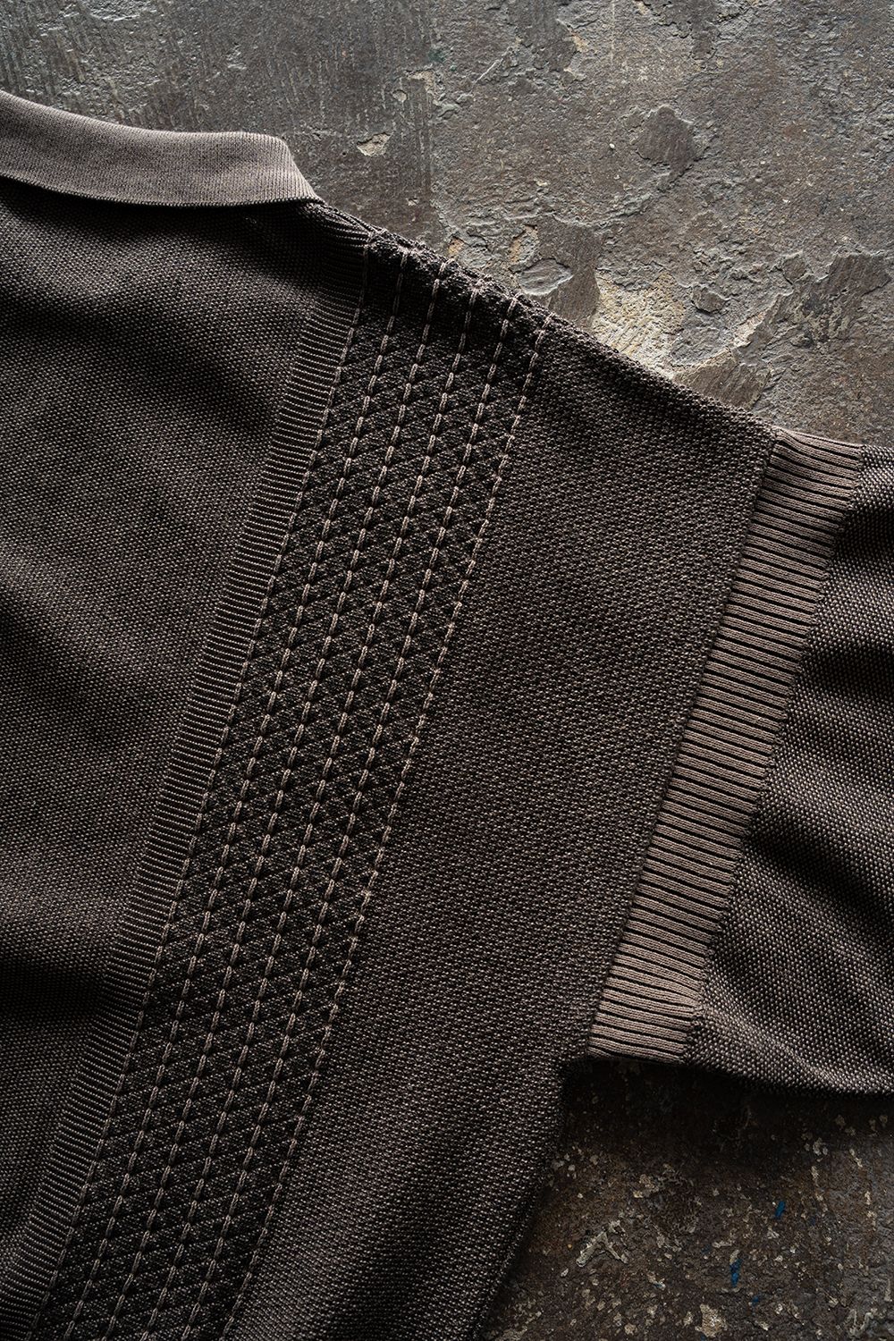 【26SS】Kanto Knit Polo(GREIGE)