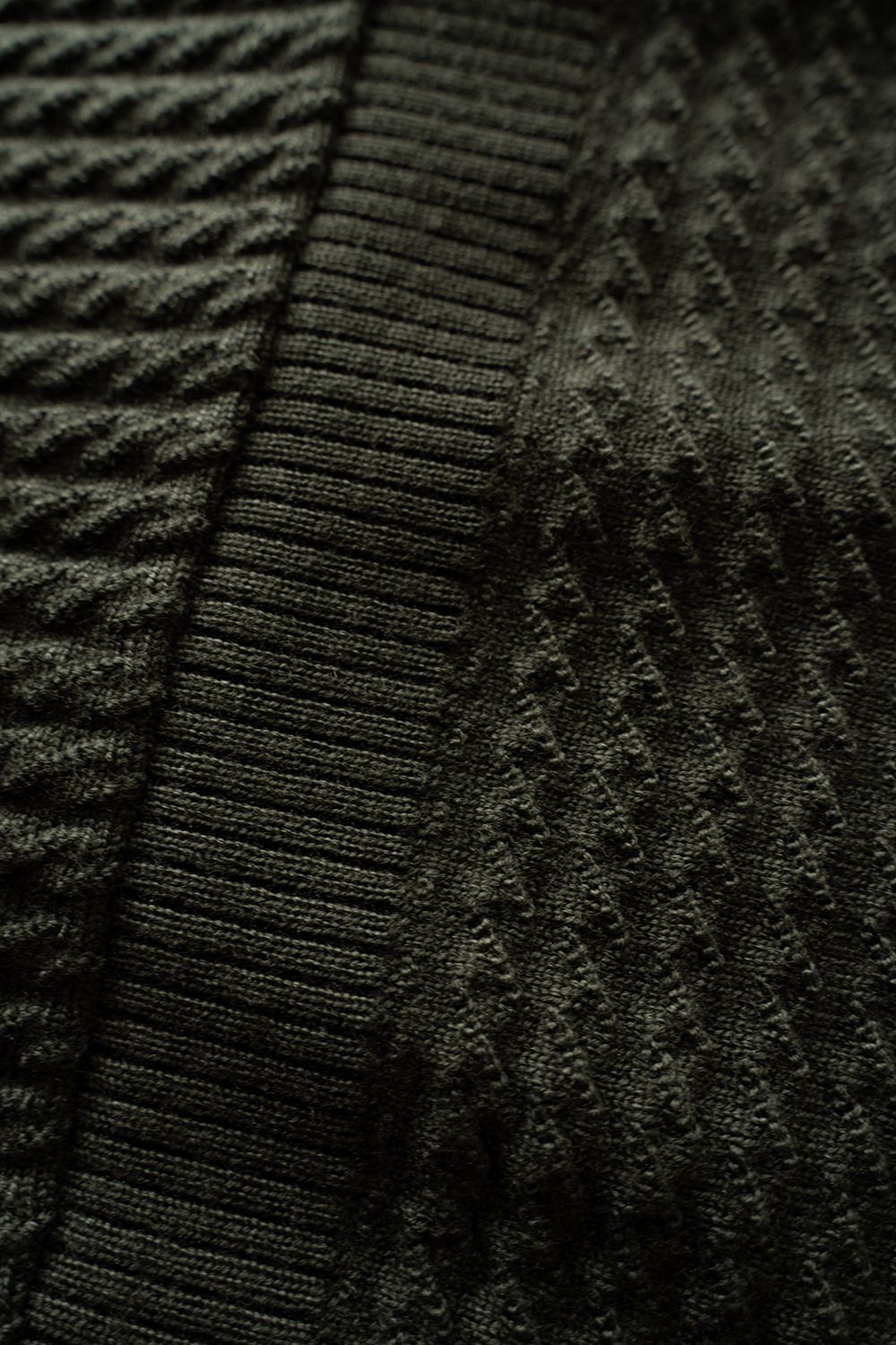【26AW】Akigumo Knit Jacket(DARK OLIVE)