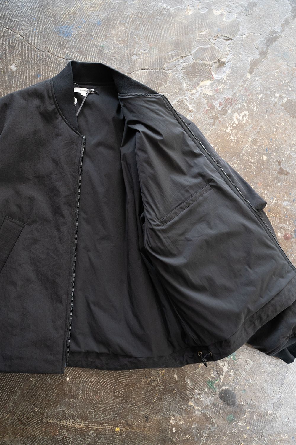 【ラスト1点】【24AW】Padded Flight Jacket(BLACK)