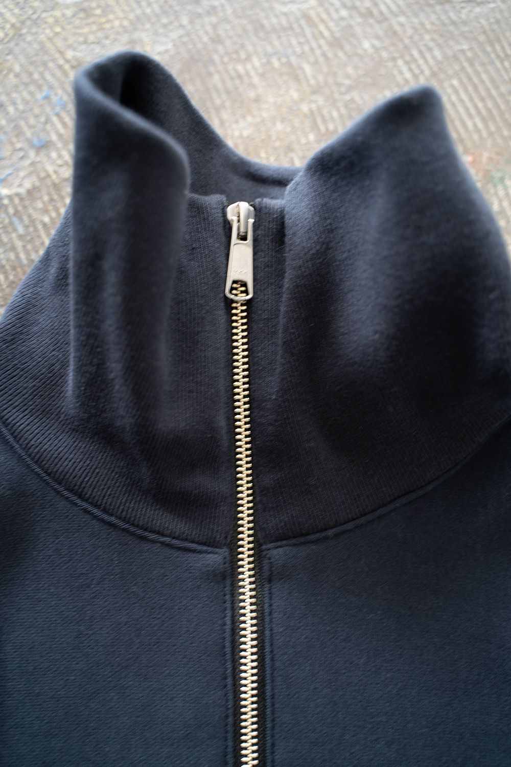 【ラスト1点】【23AW】ハーフジッププルオーバースウェット(NAVY)