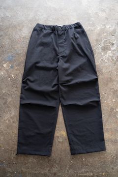 【ラスト1点】【24SS】強撚ポリエステルニータックイージーパンツ(NAVY)