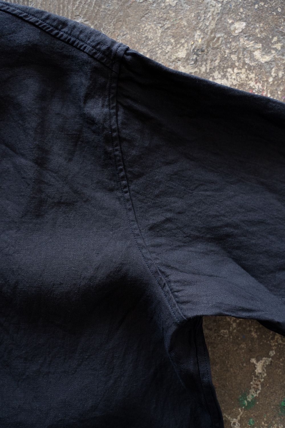 和紙大麻ジャケット(濃紺)