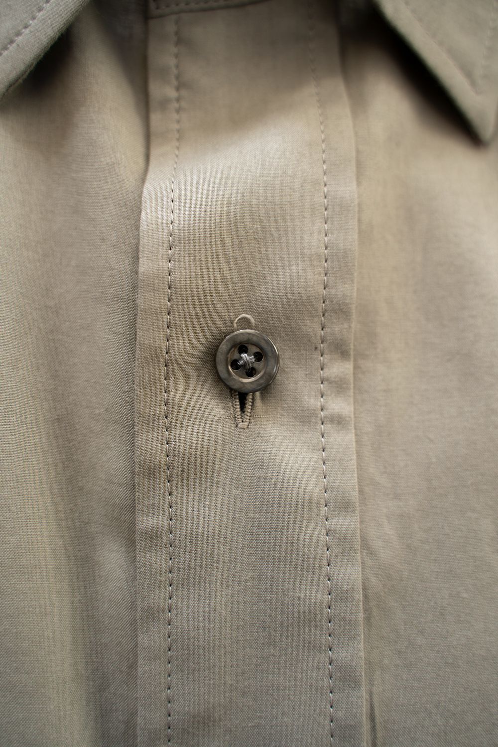 【25AW】Air Lawn L/S Shirt/エアーローンロングスリーブシャツ(GREIGE)