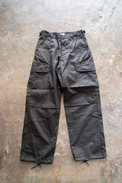 【ラスト1点】スビンコットンウェザージャングルファティーグパンツ(BLACK)