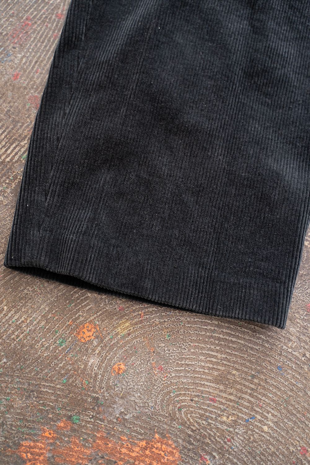 【ラスト1点】2-Tack Corduroy Painter Pants/2タックコーデュロイペインターパンツ(CHARCOAL)