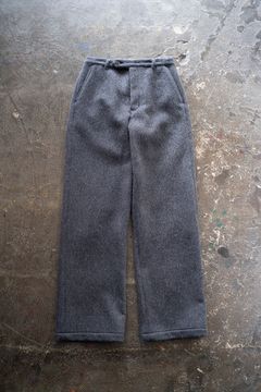 【25AW】Mohair Shaggy Tapered Pants/モヘアシャギーテーパードパンツ(CHARCOAL)