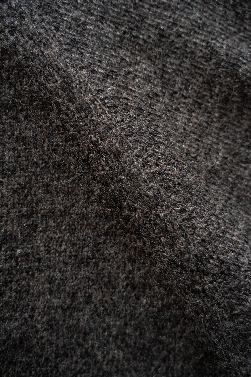 【ラスト1点】【24AW】7Gニットポロ(CHARCOAL)