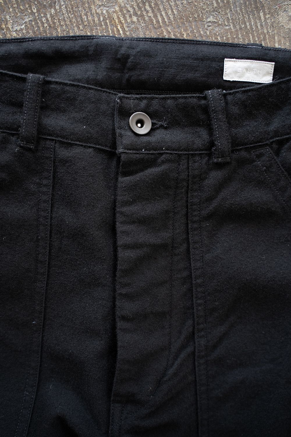 【25AW】Wool Cotton Work Pants(BLACK)