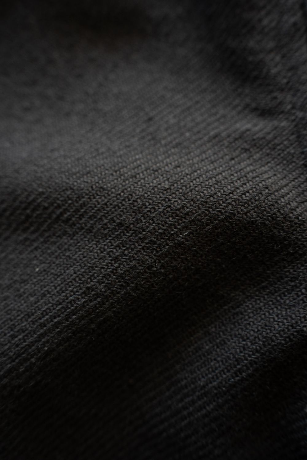 【26AW】コットン×ウールカルゼカバーオール(BLACK)