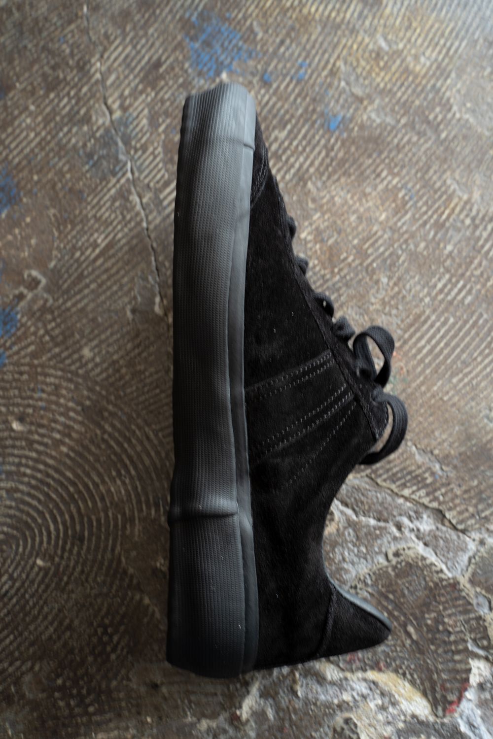 【25AW】REPRODUCTION OF FOUND×STILL BY HANDスウェードスニーカー(BLACK)