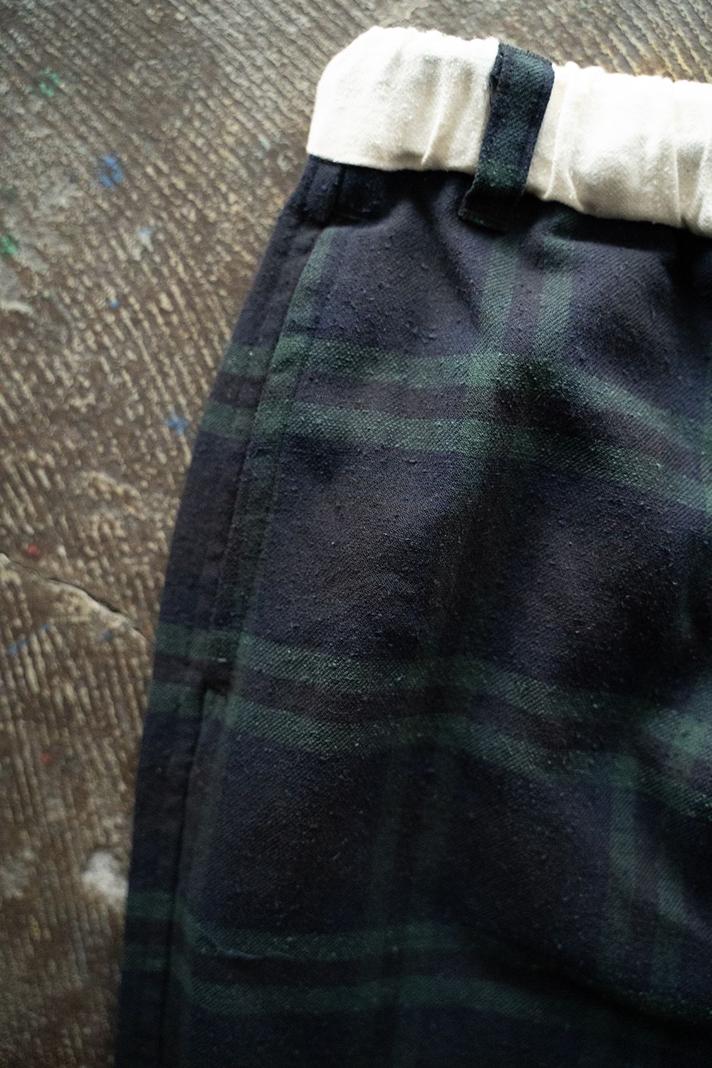 【ラスト1点】【24AW】"kung-fu"pajama【セットアップ】(GREEN×NAVY)