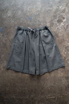 【ラスト1点】【23SS】CTTN Chambray Shorts/コットンシャンブレーショートパンツ(GRAY)