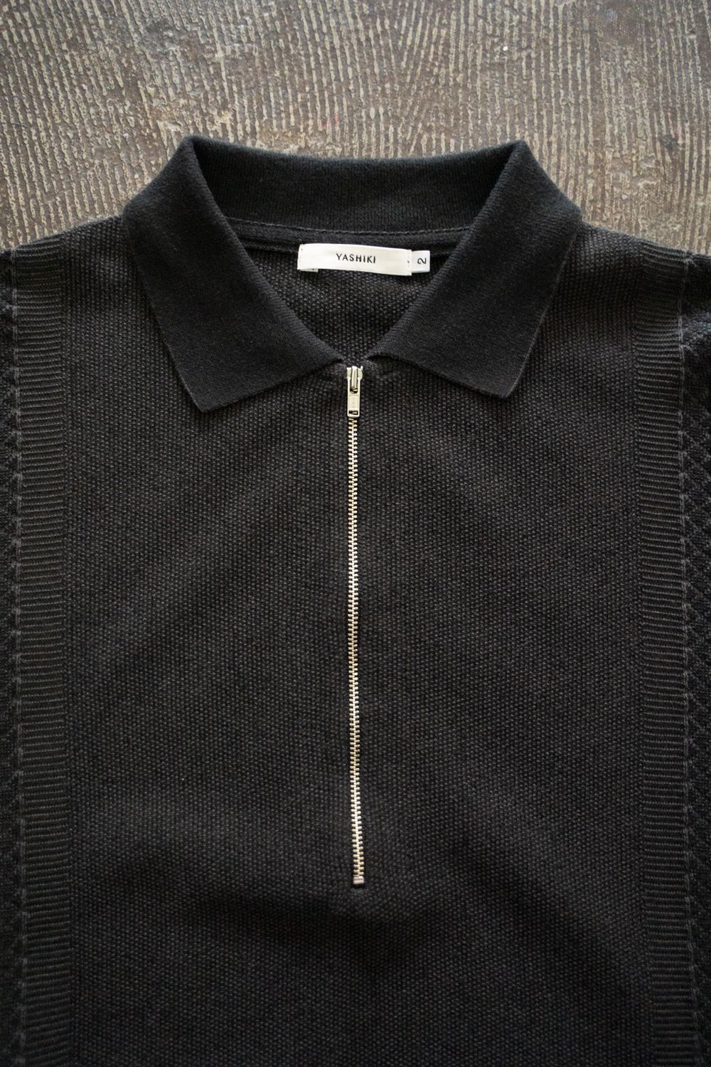 【26SS】Kanto Knit Polo(BLACK)