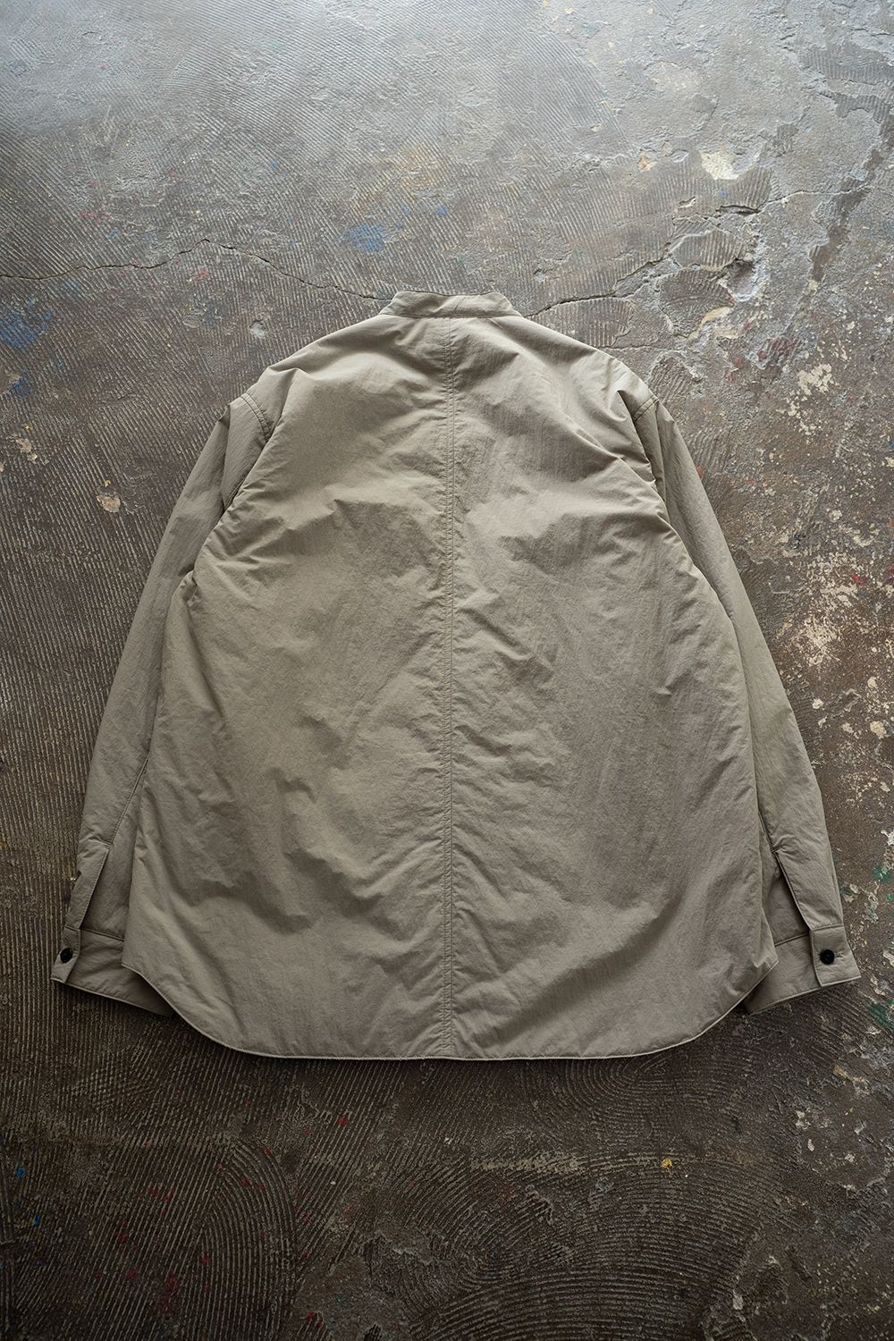 【25AW】シンサレートシャツブルゾン(KHAKI BEIGE)