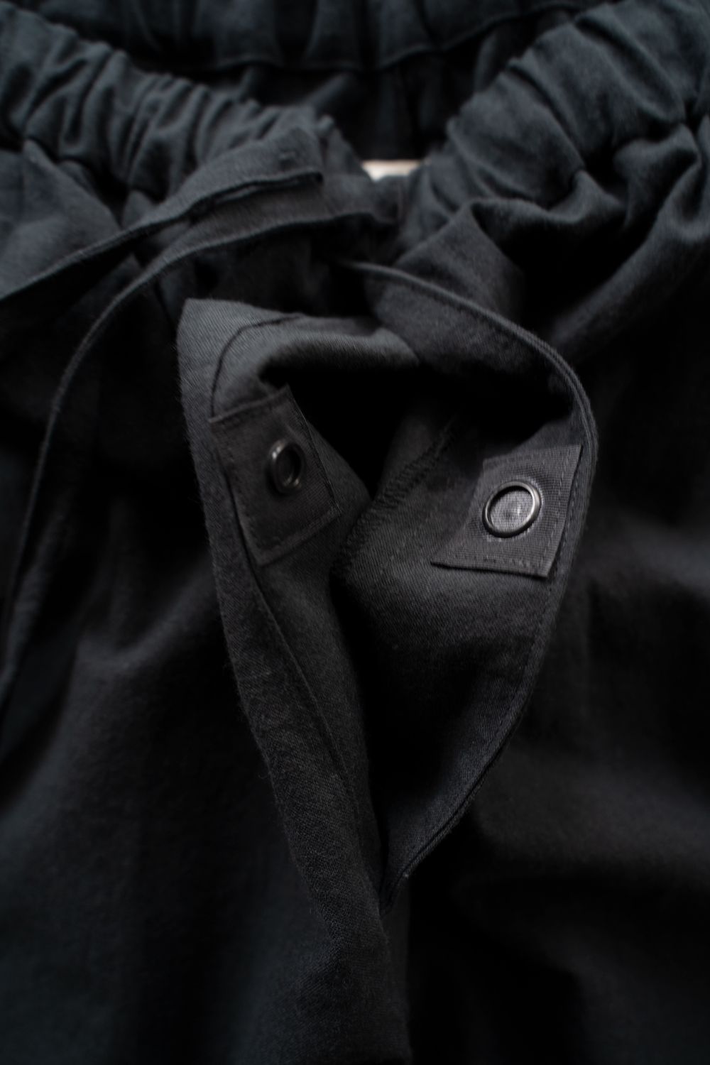 【26SS】"summer jambo"pajama(washed light cotton BLACK)【セットアップ】【ユニセックス】