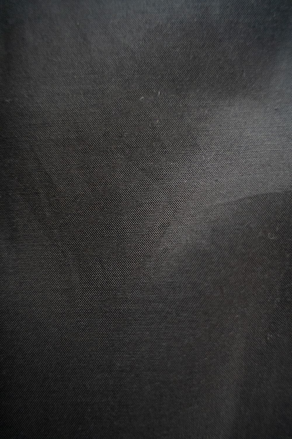 【ラスト1点】【22AW】ラムウールローデンクロスコート(BLACK)