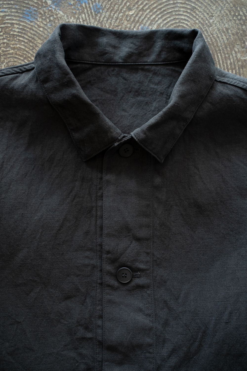 和紙大麻ジャケット(墨黒)