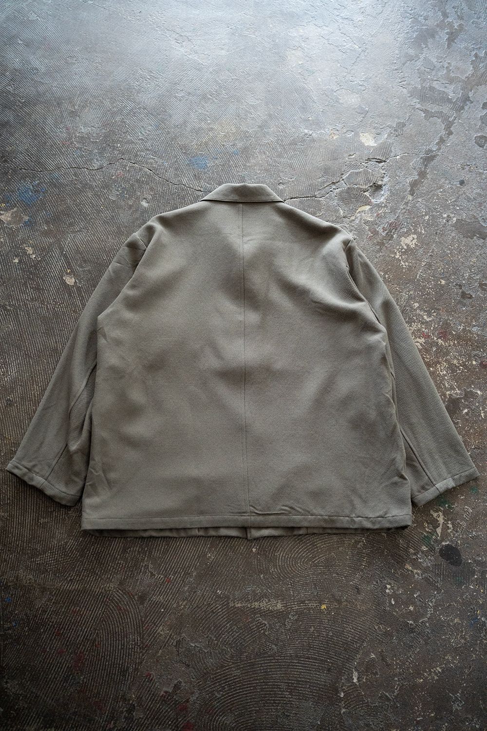 【25AW】ウールサージカバーオール(SAGE)